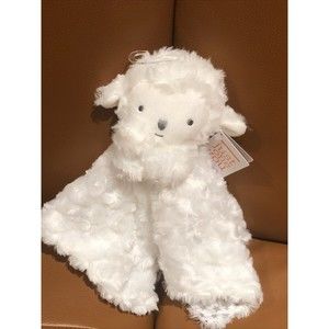 New Carter’s Just One You White Lamb Sheep Stars Baby Plush Security Bla…